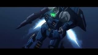 Gundam Atlas Battle Scene  GUNDAM THUNDERBOLT BANDIT FLOWER  Snowland Battle Moment  Full HD [upl. by Marka]