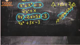 Sumas de monomios no semejantes Matemáticas 1º ESO Academia Usero Estepona [upl. by Attevad]