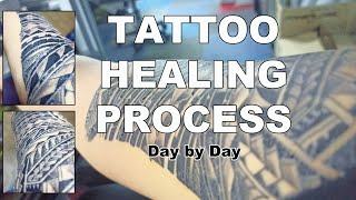 TATTOO HEALING PROCESS  Tagalog [upl. by Eanom]