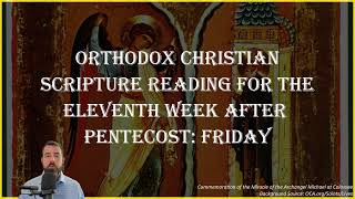 Eleventh Week After Pentecost Friday  Hebrews 2210 amp Luke 101621  September 6 2024 [upl. by Aiekat]