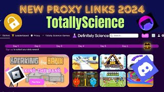 New Proxy Links For School Chromebook 2024  Totally Science [upl. by Moynahan]