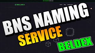 BNS NAMING SERVICE  BELDEX Looks Good [upl. by Akinert]