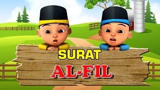 YUK NGAJI BARENG UPIN amp IPIN SURAT ALFIL [upl. by Nohtanhoj]