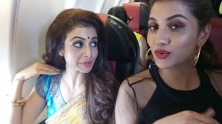 RUKMINI AND KOEL MALLICK TALKING ABOUT THEIR INFLIGHT ROMANCE [upl. by Kaiulani]