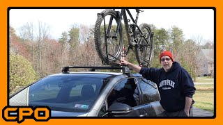 1UP USA Bike Roof Rack Install and Review 2019 Golf R MK7 5 [upl. by Akcired]