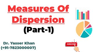 Measures of Dispersion Part  1 [upl. by Astred]