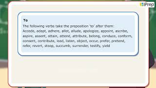Prepositions after Verbs  Prepositions  English Grammar  iPrep [upl. by Wichern]