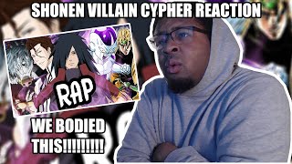 DizzyEight Reacts to SHONEN JUMP VILLAINS RAP CYPHER  RUSTAGE ftVI Seconds FabvL NLJ amp More [upl. by Kehsihba]