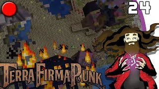 Minecraft TerraFirmaPunk avec Edo et Auré 24 FR [upl. by Eeliah]