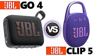 JBL GO 4 VS JBL CLIP 5 ❌ NEW JBL SPEAKERS CES 2024 LAS VEGAS ❌ SPECS COMPARISON [upl. by Acisset912]