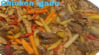 How to cook Chicken Igado  My own version [upl. by Enait96]