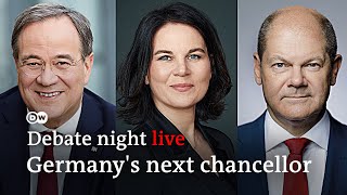 Watch live Who will succeed Merkel Debate night in Germany [upl. by Golding701]