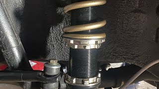 “HOW TO” set spring preload on BC coilovers [upl. by Etteraj206]