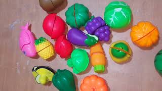 Oddly Satisfying Video  Plastic Fruits Cutting  Food Toys  Funny Food [upl. by Abana]