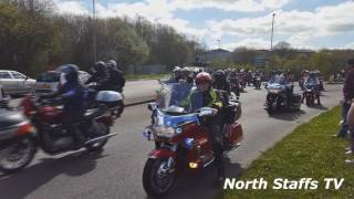 Star Bikers 39th Egg Run Stoke On Trent 02042017 [upl. by Lindie]