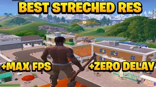 How to get The BEST Stretched Resolution in Fortnite Chapter 5 ✅ HUGE FPS BOOST [upl. by Arihppas]