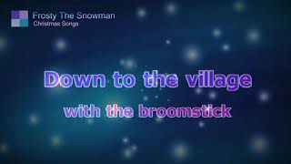 Frosty The Snowman ♦ Christmas Song ♦ Karaoke ♦ Cover Song [upl. by Aura457]