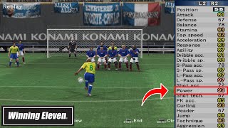 PEMAIN DENGAN SKIL 99 DI WINNING ELEVEN PS2  NOSTALGIA [upl. by Ilecara]