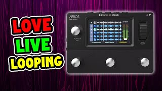 Live Looping w Aeros Loop Studio  BeatBuddy  Demo amp Review [upl. by Jedthus21]