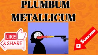 PLUMBUM METALLICUM HOMOEOPATHIC MEDICINEDRUG PICTURE [upl. by Eylsel]