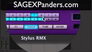 Drums 4 Stylus RMX IMPROV Drum Solo SAGE XPanders [upl. by Adnanref253]