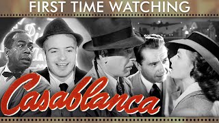 Casablanca 1942 Movie Reaction  FIRST TIME WATCHING   THIS IS STUNNING   Film Commentary [upl. by Aisenat986]