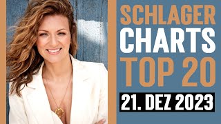 Schlager Charts Top 20  21 Dezember 2023 Brandneue Ausgabe [upl. by Bethel]