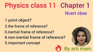 pointobjectframe of referencephysicsclass11chapter2youtubevideoimportant [upl. by Aicineohp715]