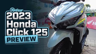 2023 Honda Click 125 first impressions Quick ride and new features  Top Gear Philippines [upl. by Anavlys]