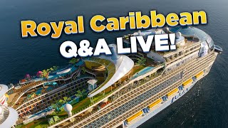 Royal Caribbean QampA LIVE [upl. by Moonier]