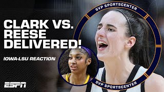 CAITLIN CLARK VS ANGEL REESE WAS EVERYTHING amp MORE 🔥 Full Iowa vs LSU BREAKDOWN  SC with SVP [upl. by Fini485]