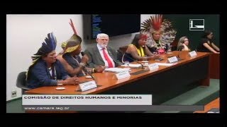 DIREITOS HUMANOS E MINORIAS  Povos indígenas no Brasil  24042018  1443 [upl. by Lubbi]