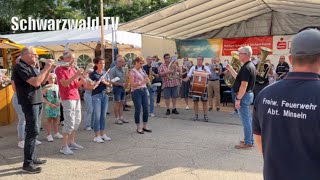 🚨🍻 RheinfeldenMinseln Eröffnung quotMeisler Dorffestquot mit Fassanstich und Blasmusik 13072024 [upl. by Siduhey402]