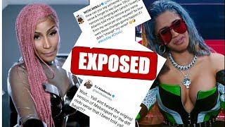 Nicki Minaj ORIGINAL Motorsport verse GETS POSTED and PROVES Nicki DID change LYRICS about CARDI B [upl. by Alomeda875]