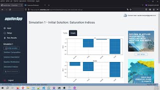 Ejercicio simple de especiación del agua en Phreeqc con Aquifer App  Tutorial [upl. by Ocin]