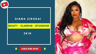 DIANA SIROKAI 💎 CURVY PLUS SIZE FASHION MODEL BEAUTY LIFESTYLE FACTS TREND 💎 SKIN [upl. by Hyacinth]