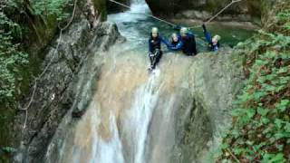 Canyoning Sensation près de Chambéry [upl. by Lewap]