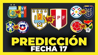 Predicción y Análisis Fecha 17 Eliminatorias Sudamericanas Qatar 2022  Tabla de Posiciones ⚽🏆 [upl. by Notled807]