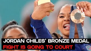 Jordan Chiles’ And Team USAs Fight For Her Bronze Medal Isnt Over  TSR Newz [upl. by Uase534]