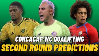 Concacaf World cup Qualifying Predictions Second Round [upl. by Fidelis]