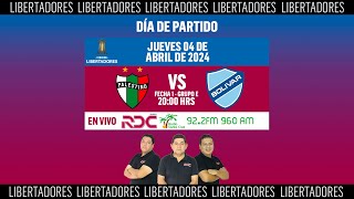 Palestino vs Bolívar  Conmebol Libertadores  Fecha 1 Grupo E [upl. by Parhe390]