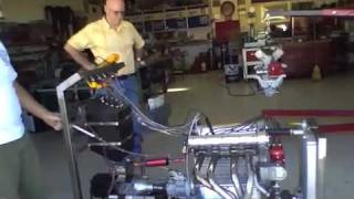 Strykers Custom Offenhauser Offy Midget Engine Start Up [upl. by Osnofledi714]