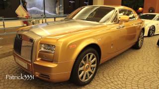 2014 golden Rolls Royce Phantom Coupe Series II [upl. by Mit]