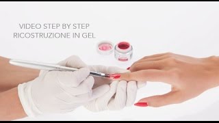 Tutorial ricostruzione unghie in gel con cartine nail form [upl. by Barcot]