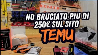 Acquistare su TEMU Attrezzatura COMPLETA a 250€ è un Errore Unboxing SERIO [upl. by Isidore980]