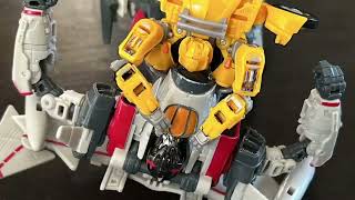 Bumblebee vs Blitzwing Stop Motion Test [upl. by Kennan]