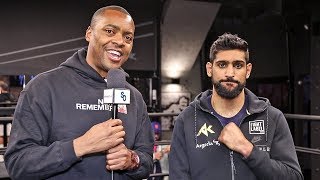 Amir Khan I CAN Take BIG PUNCH amp Explains REAL Problem [upl. by Aranaj]