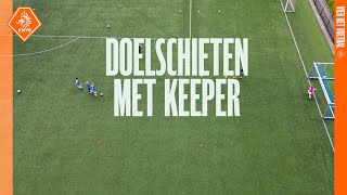 𝗗𝗢𝗘𝗟𝗦𝗖𝗛𝗜𝗘𝗧𝗘𝗡 met keeper 🧤 I OEFENSTOF ⚽ [upl. by Audy]