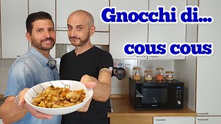 Gnocchi di cous cous  ricetta veloce senza patate e uova  Laboratorio Domestico [upl. by Ahsekan144]