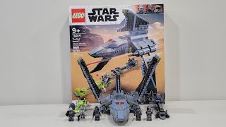 Lego Star Wars Bad Batch Attack Shuttle 75314 REVIEW Retired 2022 [upl. by Elyrehc]